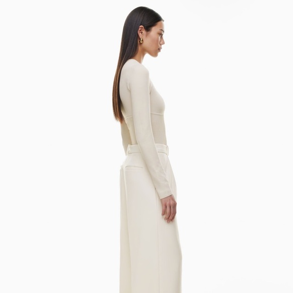 Babaton Sculpt Knit Empire Longsleeve - Picture 4 of 8